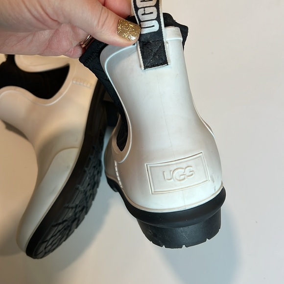 Ugg - rubber ankle bootss, shearling, 39 - Picture 8 of 8